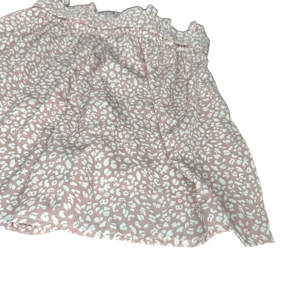 Shein Print Dress Shorts With Tie Lightweight Mauve Color - Picture 13 of 16